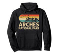 Hiking Camping Lover Arches National Hoodie - Aesthetic Graphic Men Women - T-Shirt, Sweatshirt, Hoodie