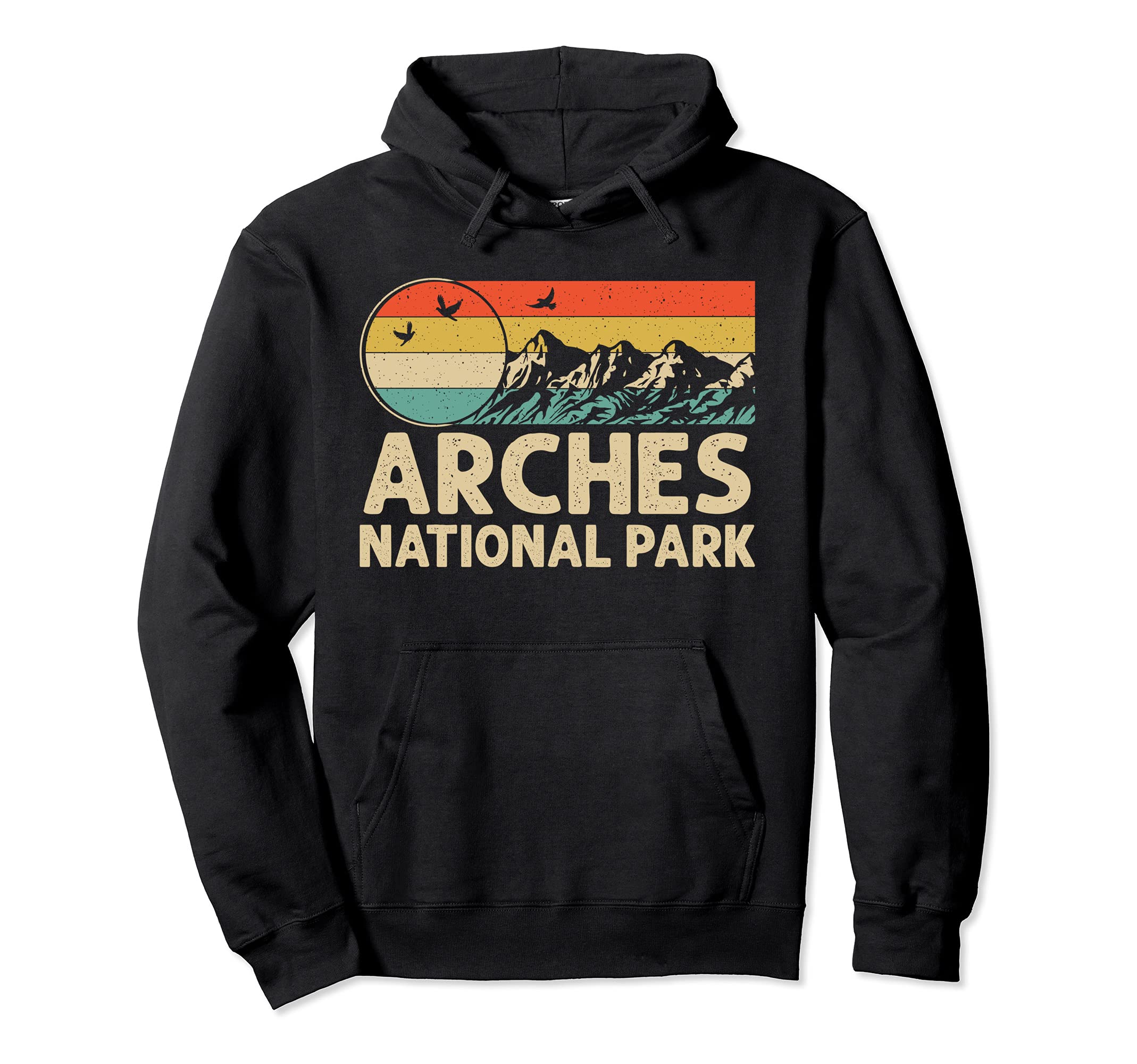Hiking Camping Lover Arches National Hoodie - Aesthetic Graphic Men Women - T-Shirt, Sweatshirt, Hoodie