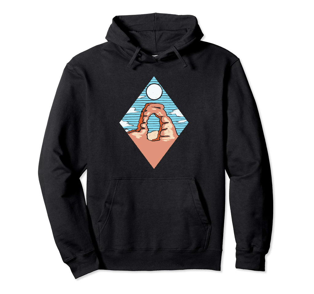 Arches National Park Artistic Hoodie - Fun Novelty Design Unisex - T-Shirt, Sweatshirt, Hoodie