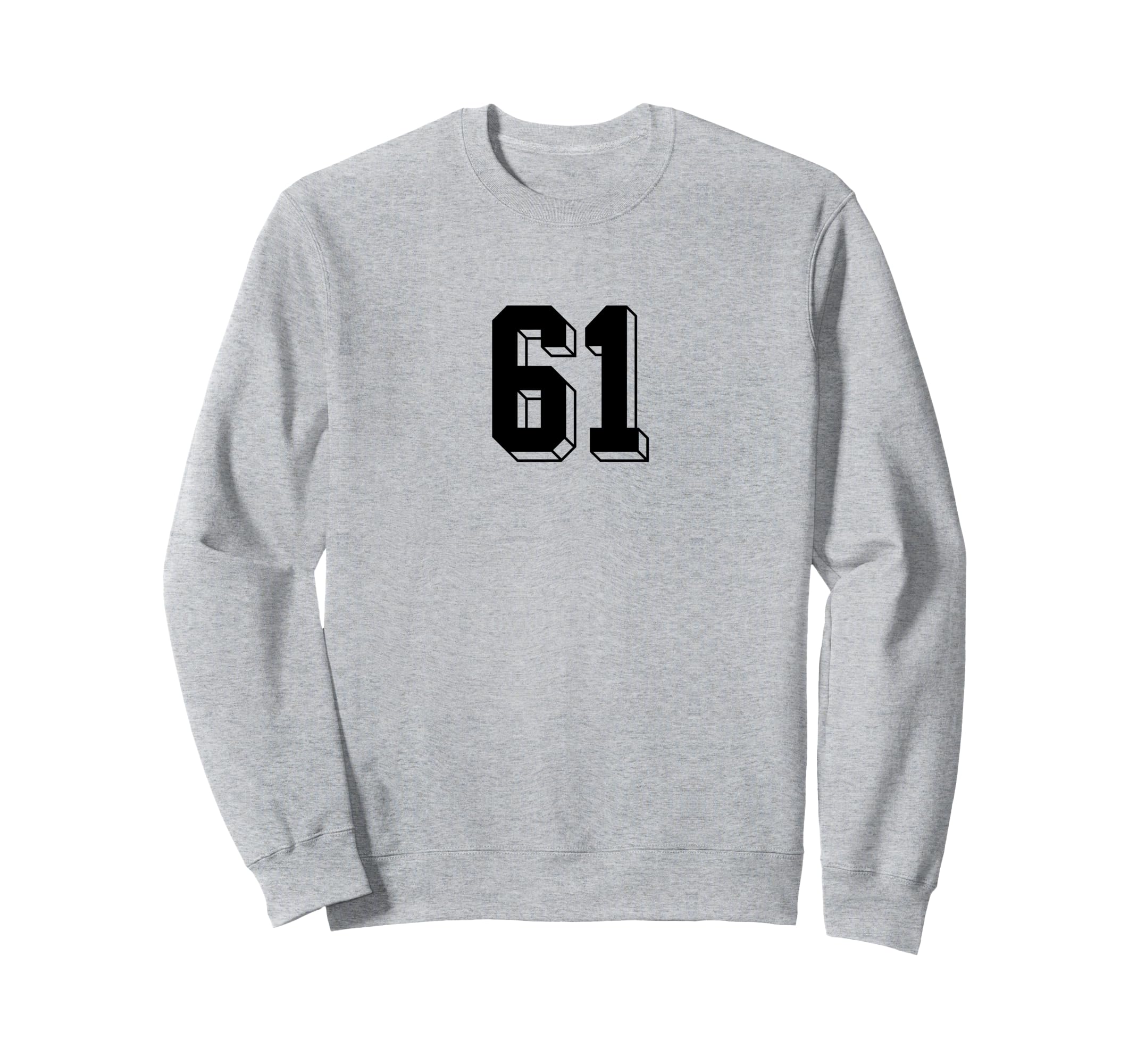 Number 61 80S 90S Soccer Team Jersey Sweatshirt - Novelty Apparel Unisex - T-Shirt, Sweatshirt, Hoodie