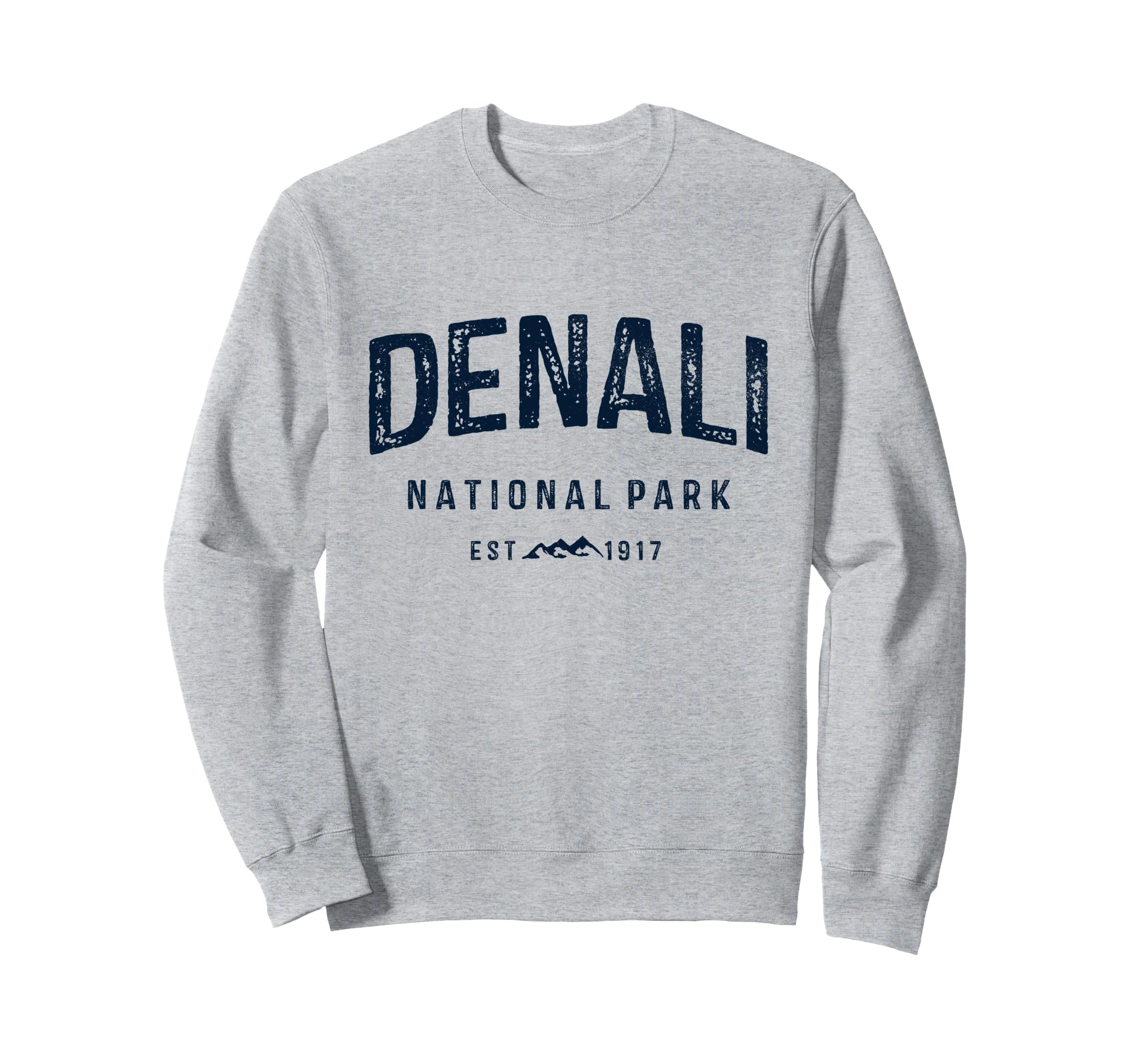Denali National Park Mountains Nature Sweatshirt - Trendy Graphic Unisex - T-Shirt, Sweatshirt, Hoodie