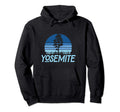 Tree Moon Yosemite National Park Hoodie - Novelty Apparel Unisex - T-Shirt, Sweatshirt, Hoodie