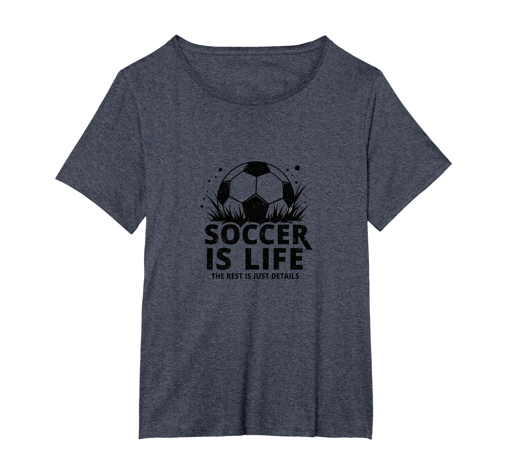 Soccer Coach Soccer Is Life Rest Is T-Shirt - Trendy Graphic for Adults - T-Shirt, Sweatshirt, Hoodie