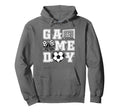 Soccer Game Day Coquette Bow Funny Soccer Hoodie - Graphic Print Men Women - T-Shirt, Sweatshirt, Hoodie