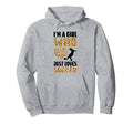 Im Who Just Loves Soccer Soccer Hoodie - Custom Art Print Unisex - T-Shirt, Sweatshirt, Hoodie