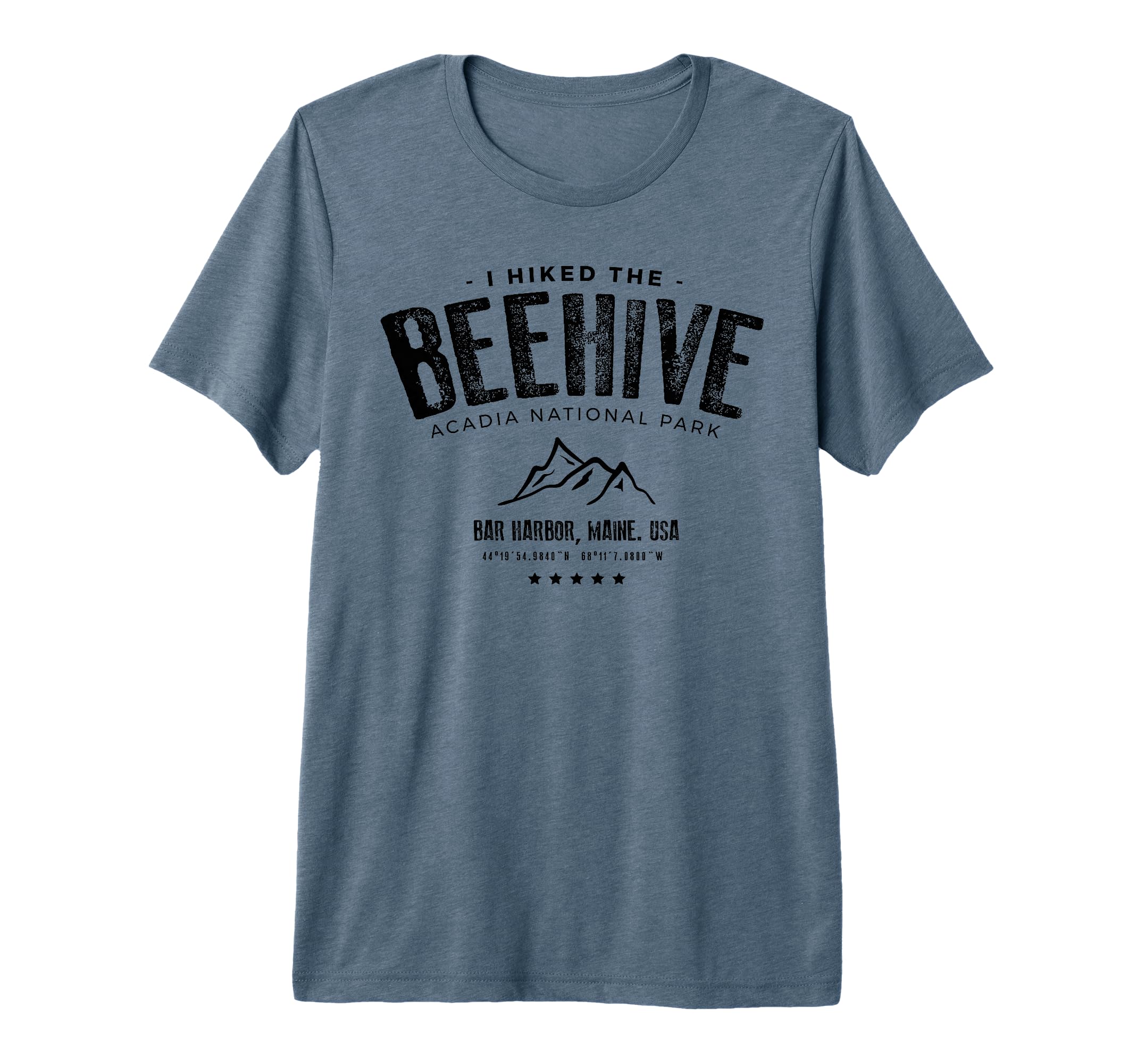 I Hiked Beehive Trail Acadia T-Shirt - Casual Everyday Wear Men Women - T-Shirt, Sweatshirt, Hoodie