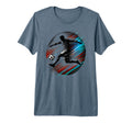 Dynamic Soccer Silhouette Mid Air Kick T-Shirt - Custom Art Print Unisex - T-Shirt, Sweatshirt, Hoodie