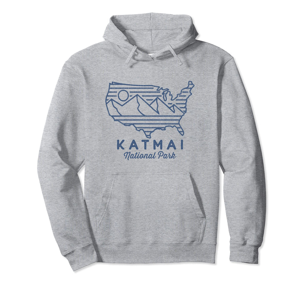 Katmai National Park Alaska Hoodie - Casual Everyday Wear Unisex - T-Shirt, Sweatshirt, Hoodie