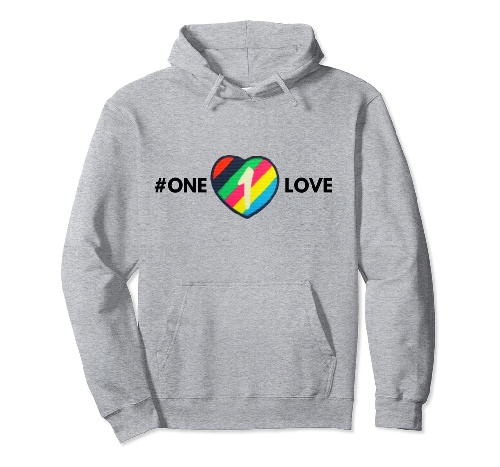 One Love Soccer Football Lgbtq Hoodie - Fun Novelty Design for Adults - T-Shirt, Sweatshirt, Hoodie