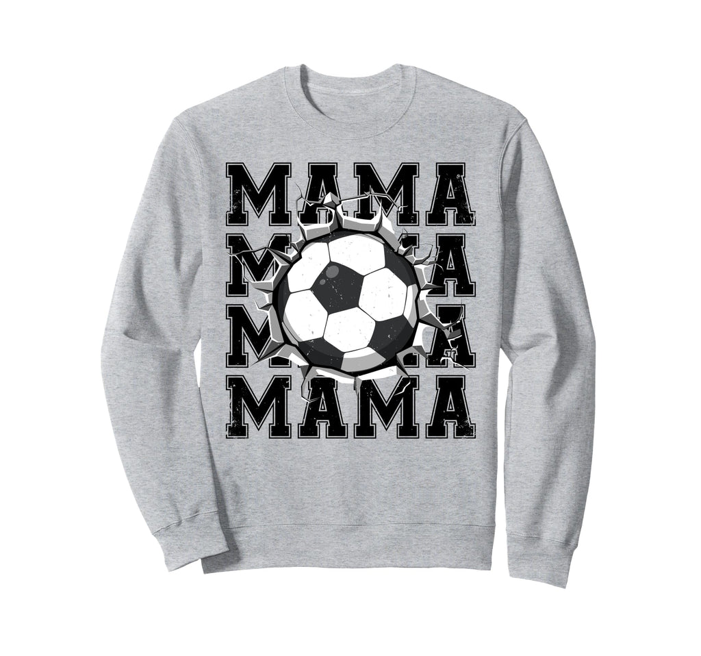 Soccer Mama Cracked Wall Family Sweatshirt - Minimalist Print for Adults - T-Shirt, Sweatshirt, Hoodie