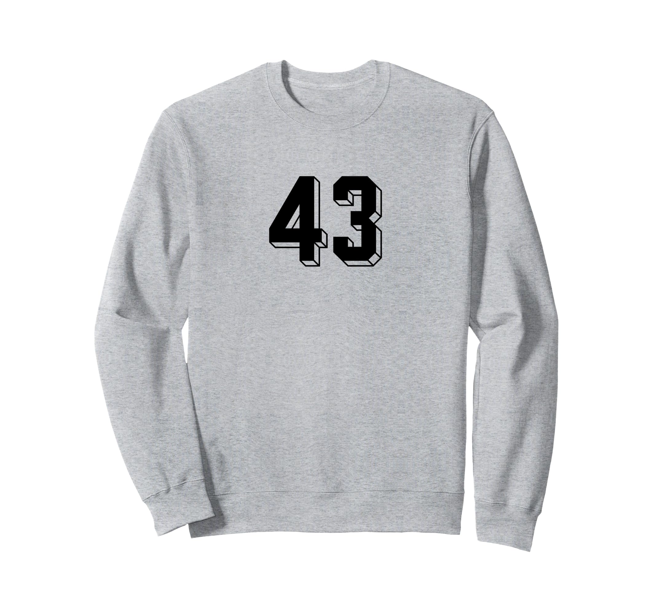 Number 43 80S 90S Soccer Team Sweatshirt - Casual Everyday Wear Unisex - T-Shirt, Sweatshirt, Hoodie