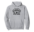 One Proud Soccer Step Mom Funny Hoodie - Casual Everyday Wear for Adults - T-Shirt, Sweatshirt, Hoodie