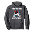 Ice Hockey Goalkeeper Goaltender Ice Hockey Hoodie - Trendy Graphic Unisex - T-Shirt, Sweatshirt, Hoodie
