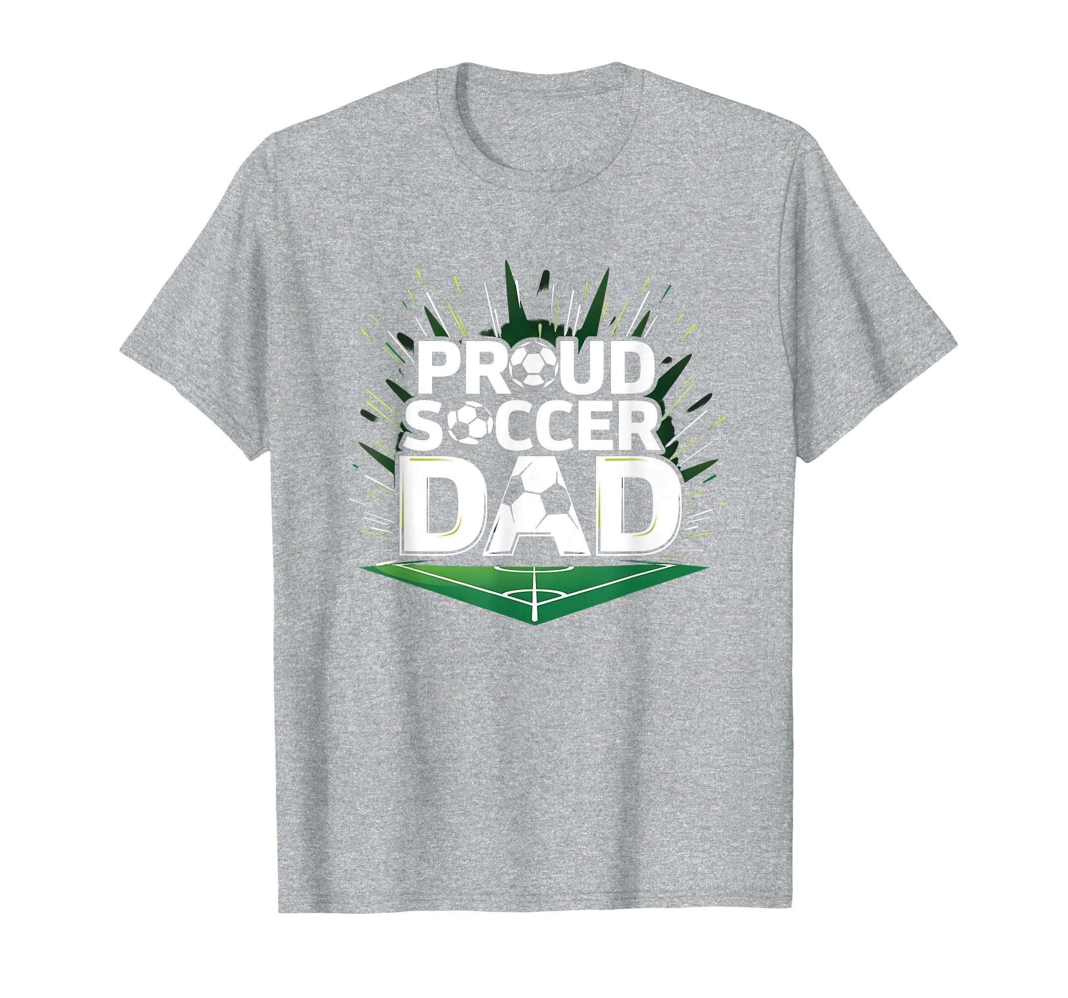 Proud Soccer Dad Cheering Sideline T-Shirt - Novelty Apparel Unisex - T-Shirt, Sweatshirt, Hoodie