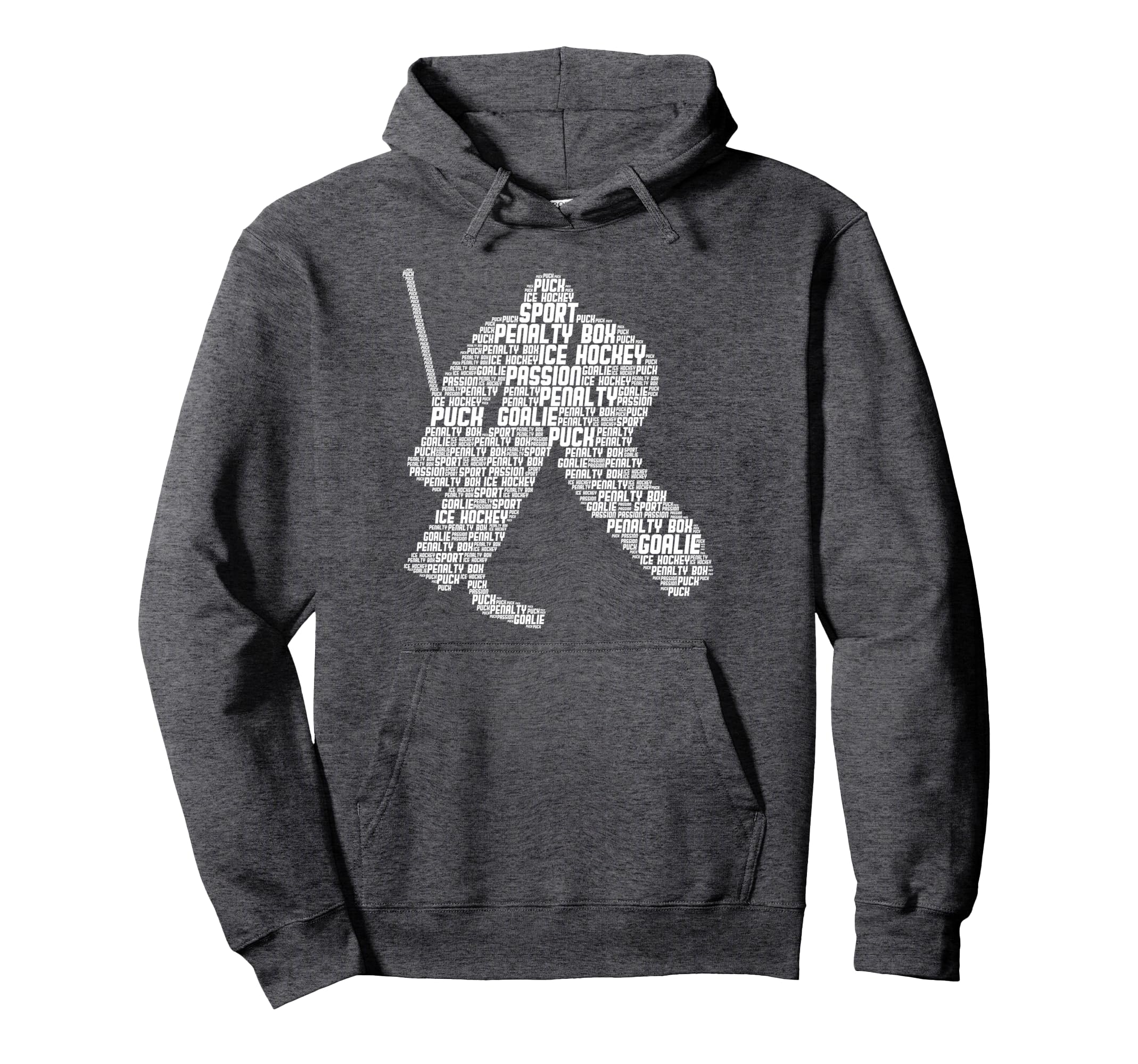 Ice Hockey Goalkeeper Ice Hockey Player Hoodie - Fun Novelty Design Unisex - T-Shirt, Sweatshirt, Hoodie