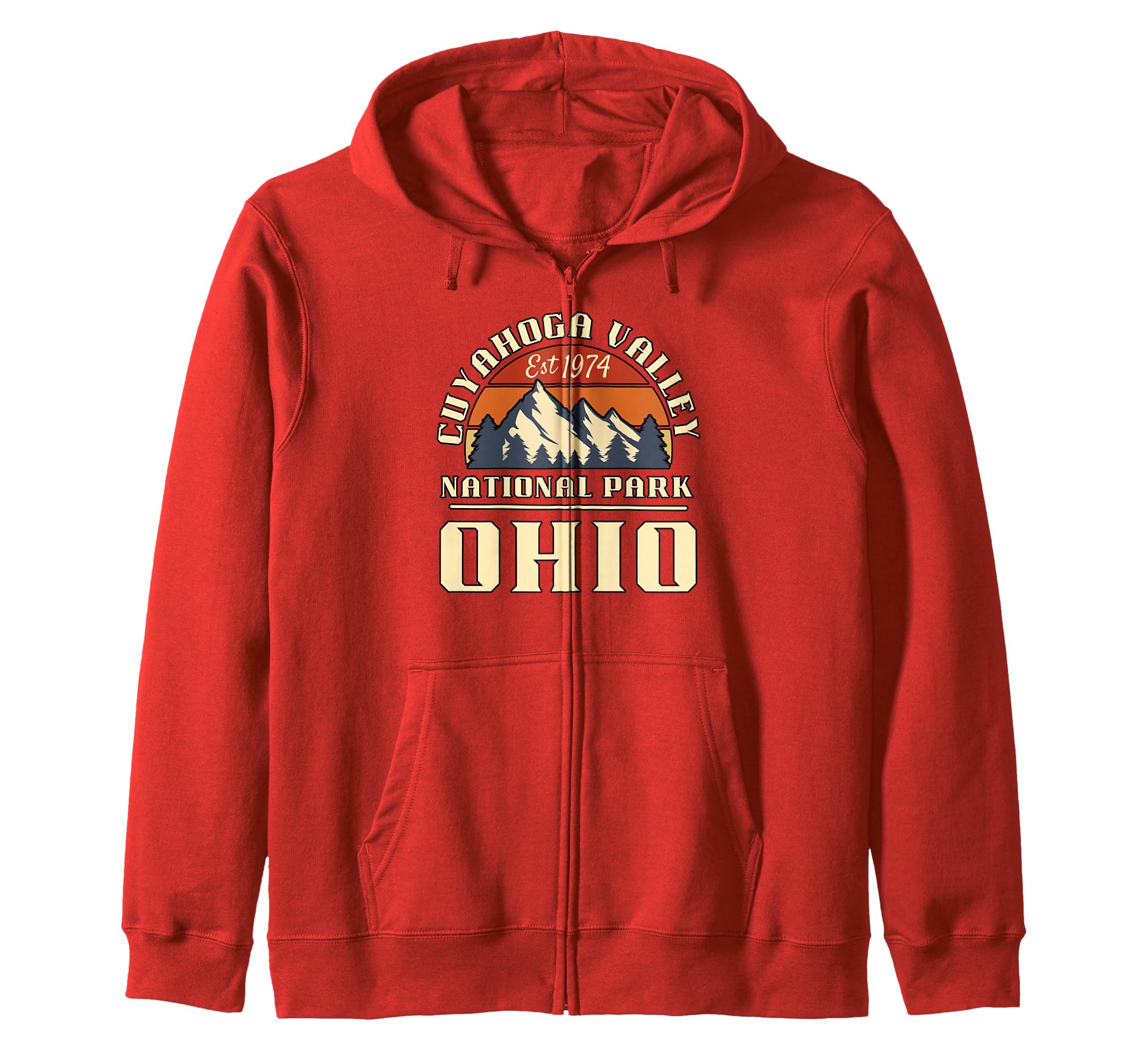 Cuyahoga Valley National Park Ohio Usa Hoodie - Trendy Graphic for Adults - T-Shirt, Sweatshirt, Hoodie