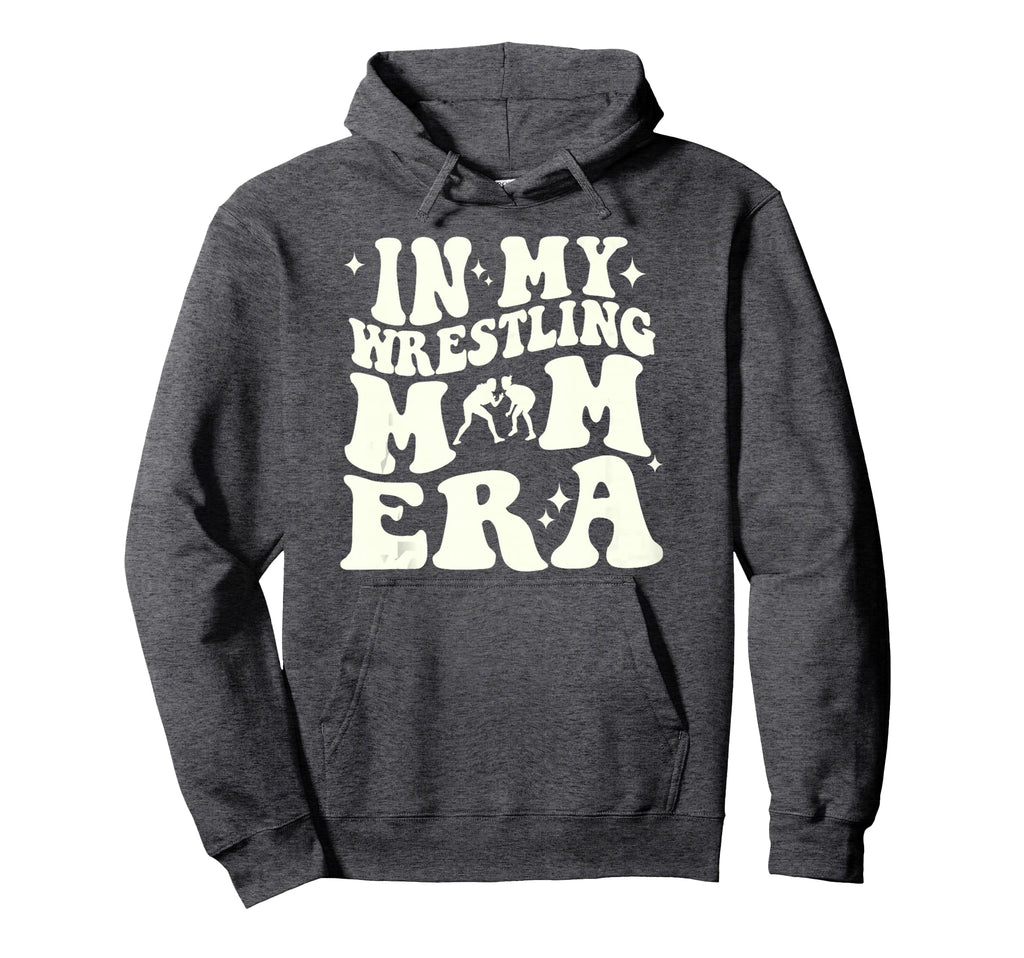 My Wrestling Mom Era Hoodie - Minimalist Print Men Women - T-Shirt, Sweatshirt, Hoodie