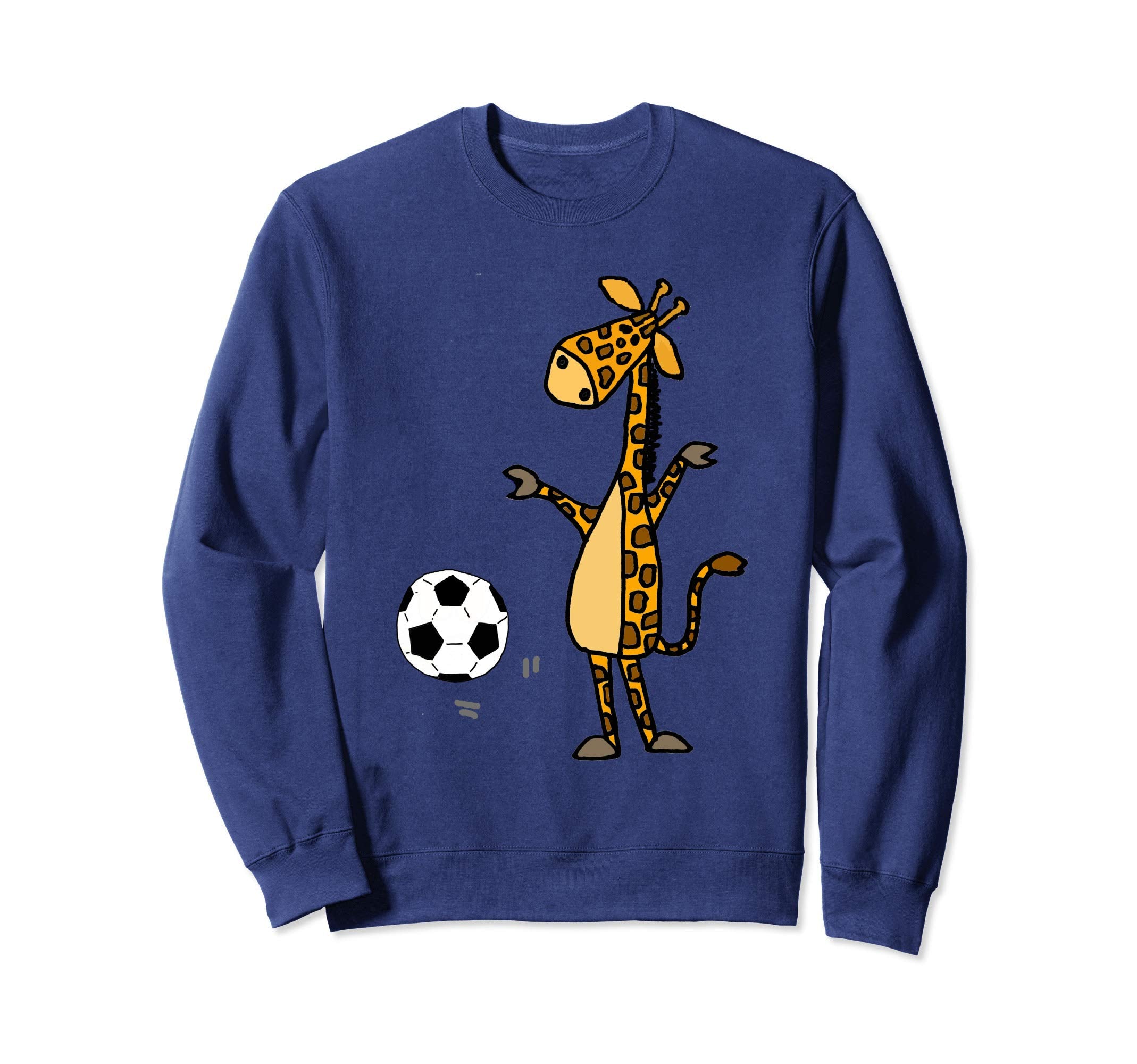 Smileteessportsa Funny Giraffe Sweatshirt - Custom Art Print Men Women - T-Shirt, Sweatshirt, Hoodie
