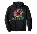 Ice Hockey Goalie 80S 90S Hoodie - Casual Everyday Wear for Adults - T-Shirt, Sweatshirt, Hoodie