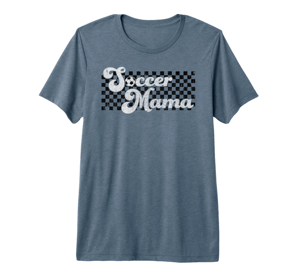Soccer Mama Soccer Mom Checkered T-Shirt - Streetwear Style Men Women - T-Shirt, Sweatshirt, Hoodie