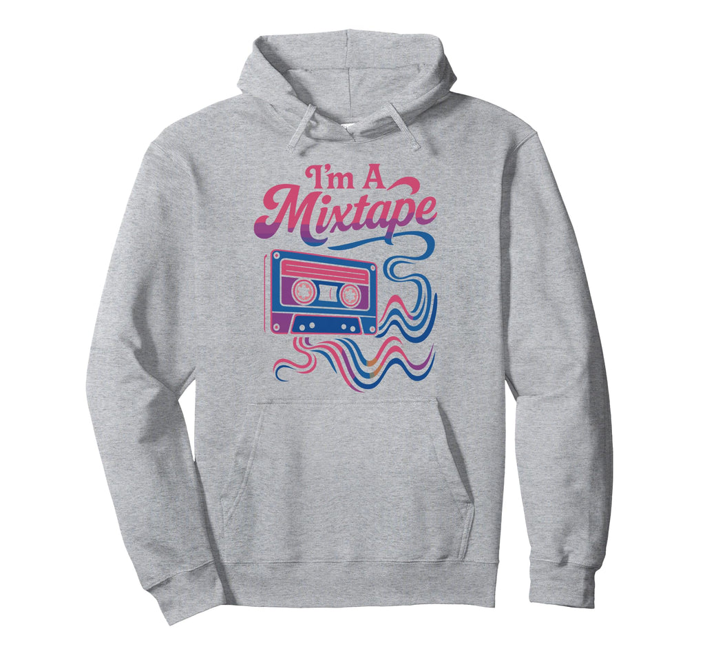 Bisexual Bi Pride Flag Colors Tape Hoodie - Minimalist Print Men Women - T-Shirt, Sweatshirt, Hoodie