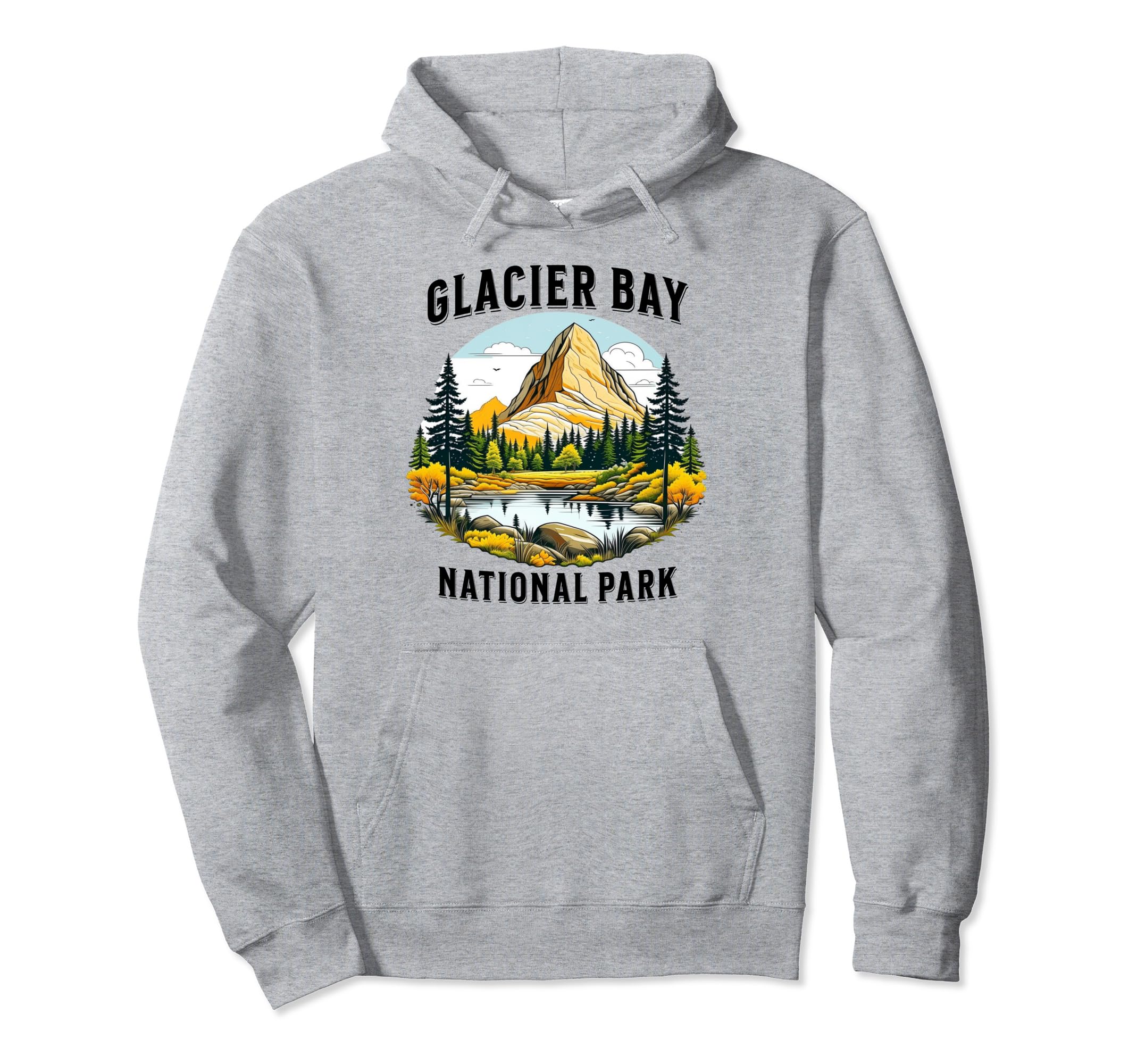 Glacier Bay National Park Alaska Usa T-Shirt - Graphic Print for Adults - T-Shirt, Sweatshirt, Hoodie