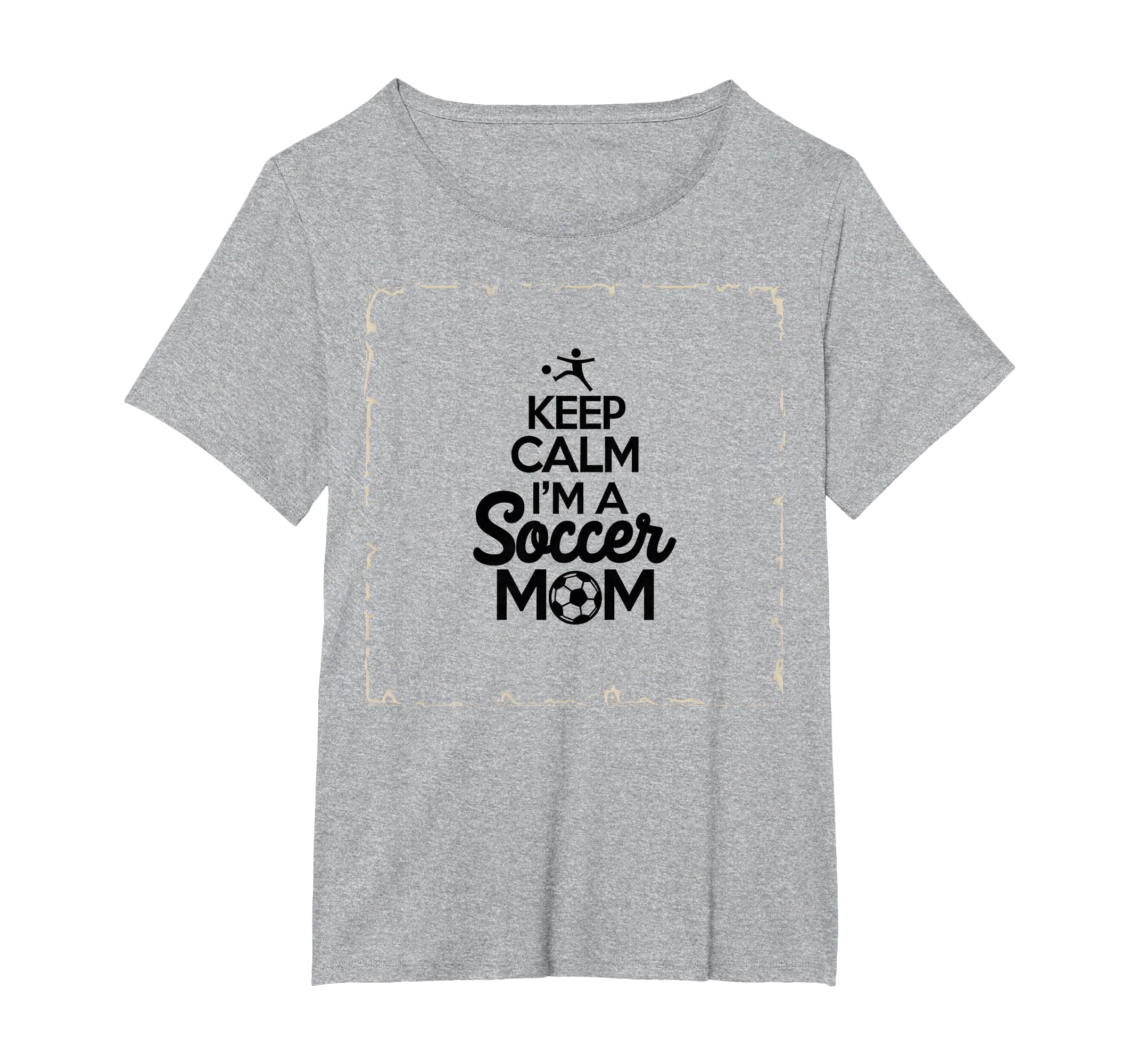 Keep Calm Im Soccer Mom Proud Parent T-Shirt - Unique Graphic Men Women - T-Shirt, Sweatshirt, Hoodie