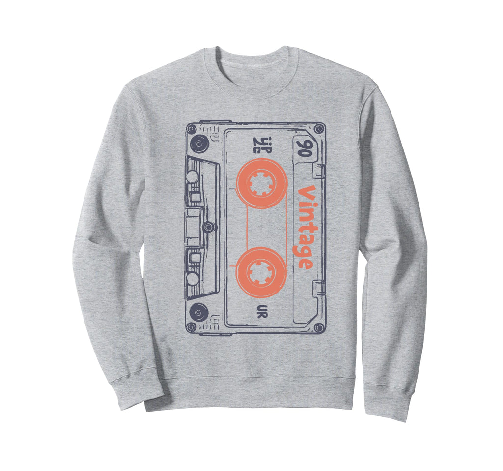 Cassette Tape 80S 90S Sweatshirt - Aesthetic Graphic for Adults - T-Shirt, Sweatshirt, Hoodie