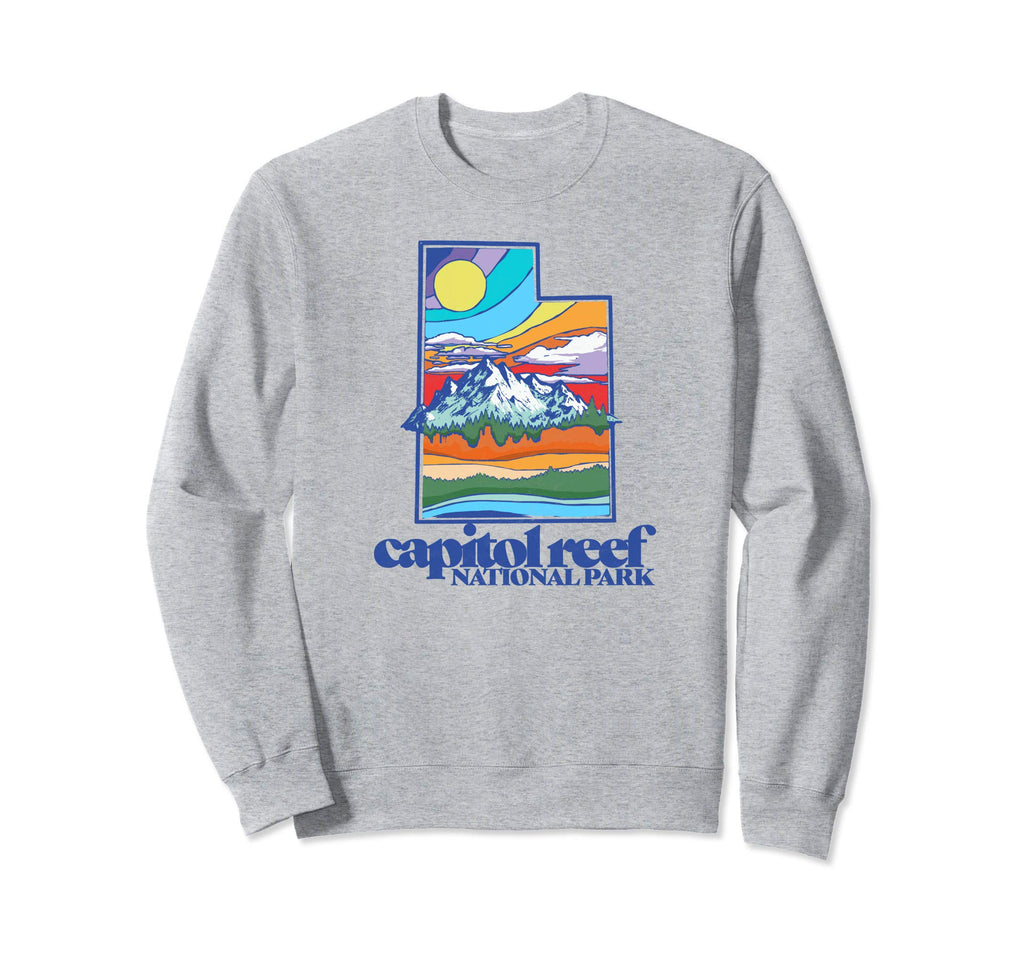 Capitol Reef National Park Utah Sweatshirt - Fun Novelty Design Men Women - T-Shirt, Sweatshirt, Hoodie
