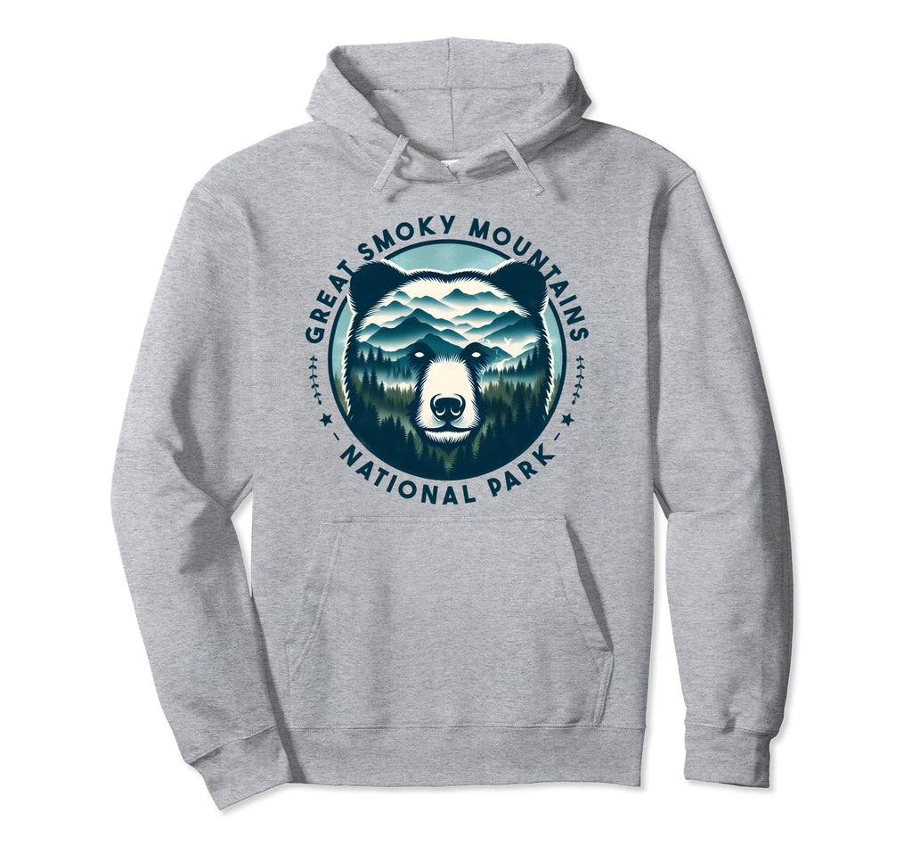 Hiking Camping Great Smoky Mountains Hoodie - Graphic Print for Adults - T-Shirt, Sweatshirt, Hoodie