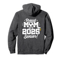Class 2025 Senior Year Soccer Mom Senior 2025 Hoodie - Graphic Print Unisex - T-Shirt, Sweatshirt, Hoodie