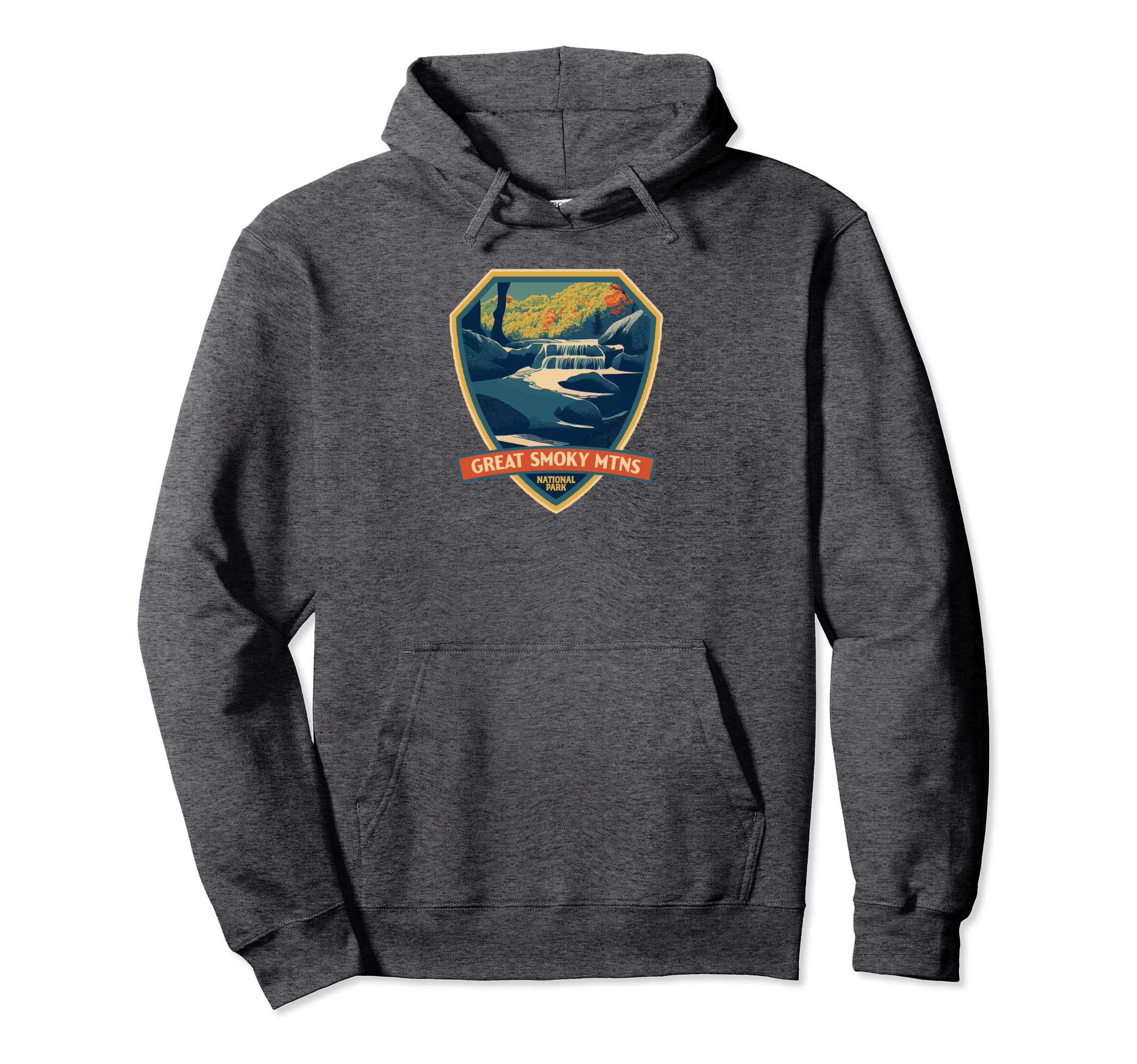 Great Smoky Mountains National Park Wpa Hoodie - Minimalist Print Unisex - T-Shirt, Sweatshirt, Hoodie