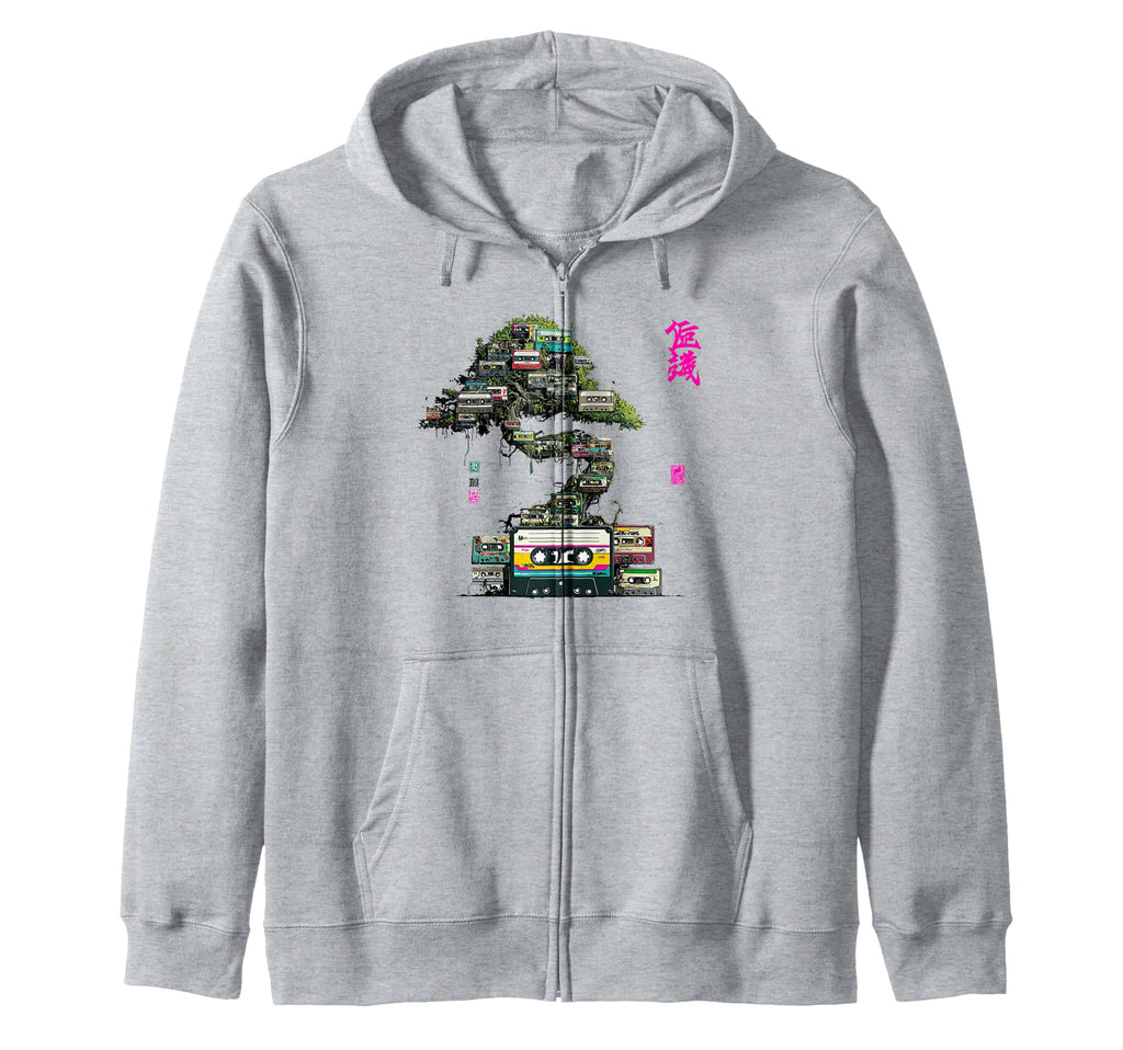 Cassette Tape Mixtapes Art T-Shirt - Trendy Graphic for Adults - T-Shirt, Sweatshirt, Hoodie