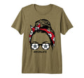 Soccer Bandana Sunglasses Mom Life Mothers T-Shirt - Trendy Graphic Unisex - T-Shirt, Sweatshirt, Hoodie