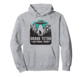 Grand Teton National Park Ufo And Hoodie - Streetwear Style for Adults - T-Shirt, Sweatshirt, Hoodie