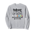 Mom Surrounded Balls Soccer Sweatshirt - Fun Novelty Design for Adults - T-Shirt, Sweatshirt, Hoodie