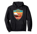 Zion National Park Utah Mountain Est Hoodie - Custom Art Print for Adults - T-Shirt, Sweatshirt, Hoodie