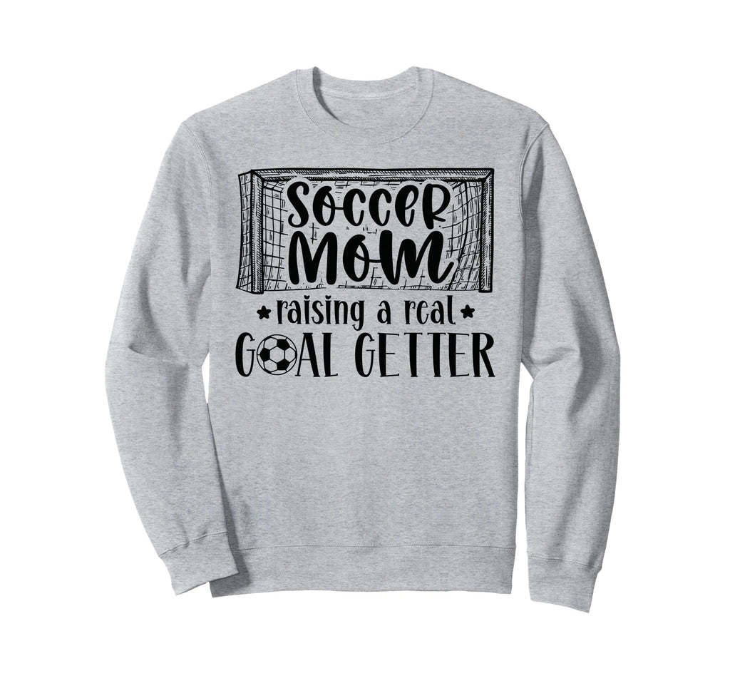 Soccer Mom Soccer Player Mother Sweatshirt - Aesthetic Graphic for Adults - T-Shirt, Sweatshirt, Hoodie