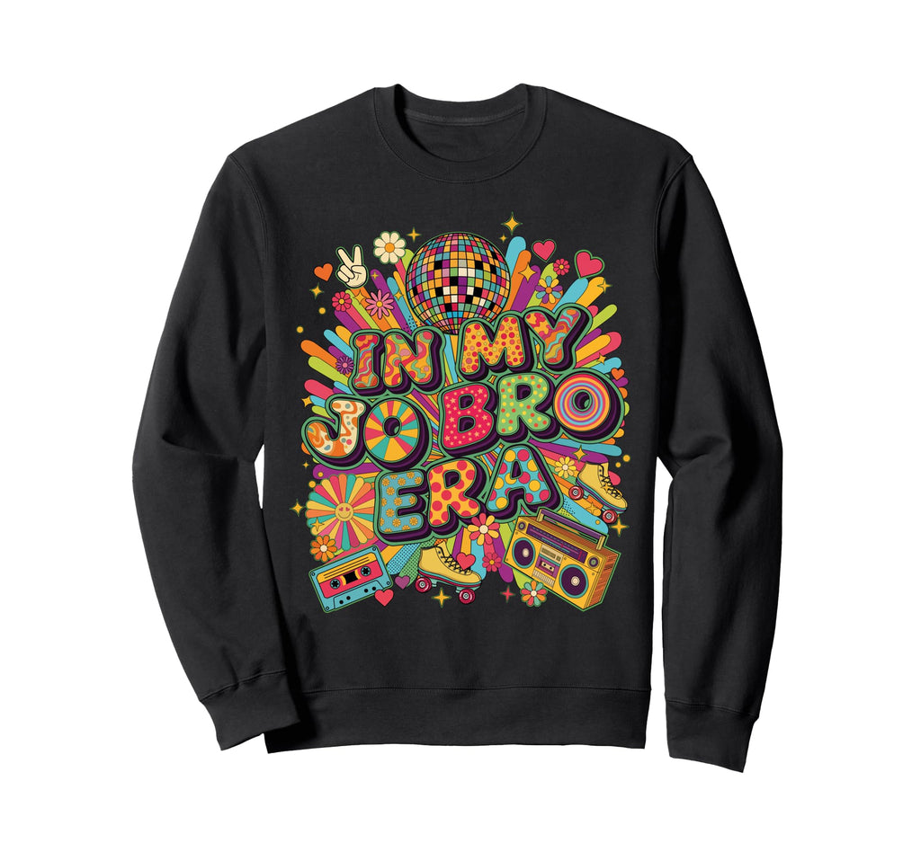 Nostalgia Era Disco Groovy 80S Sweatshirt - Fun Novelty Design for Adults - T-Shirt, Sweatshirt, Hoodie
