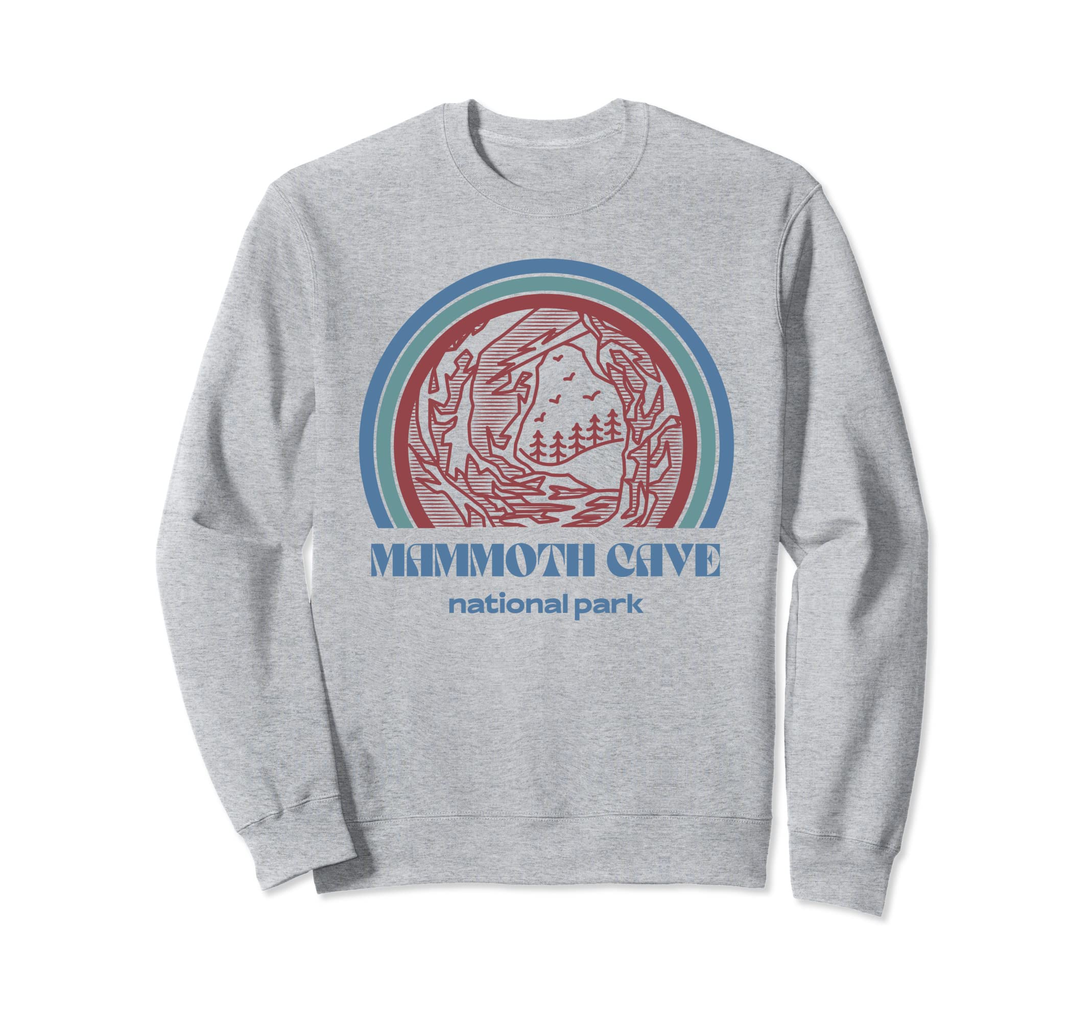 Mammoth Cave National Park Outdoor Sweatshirt - Minimalist Print Men Women - T-Shirt, Sweatshirt, Hoodie
