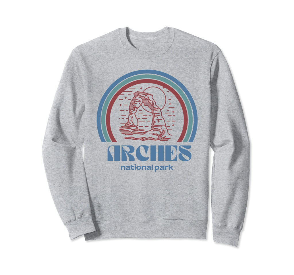 Arches National Park Outdoor Hiking Sweatshirt - Trendy Graphic for Adults - T-Shirt, Sweatshirt, Hoodie
