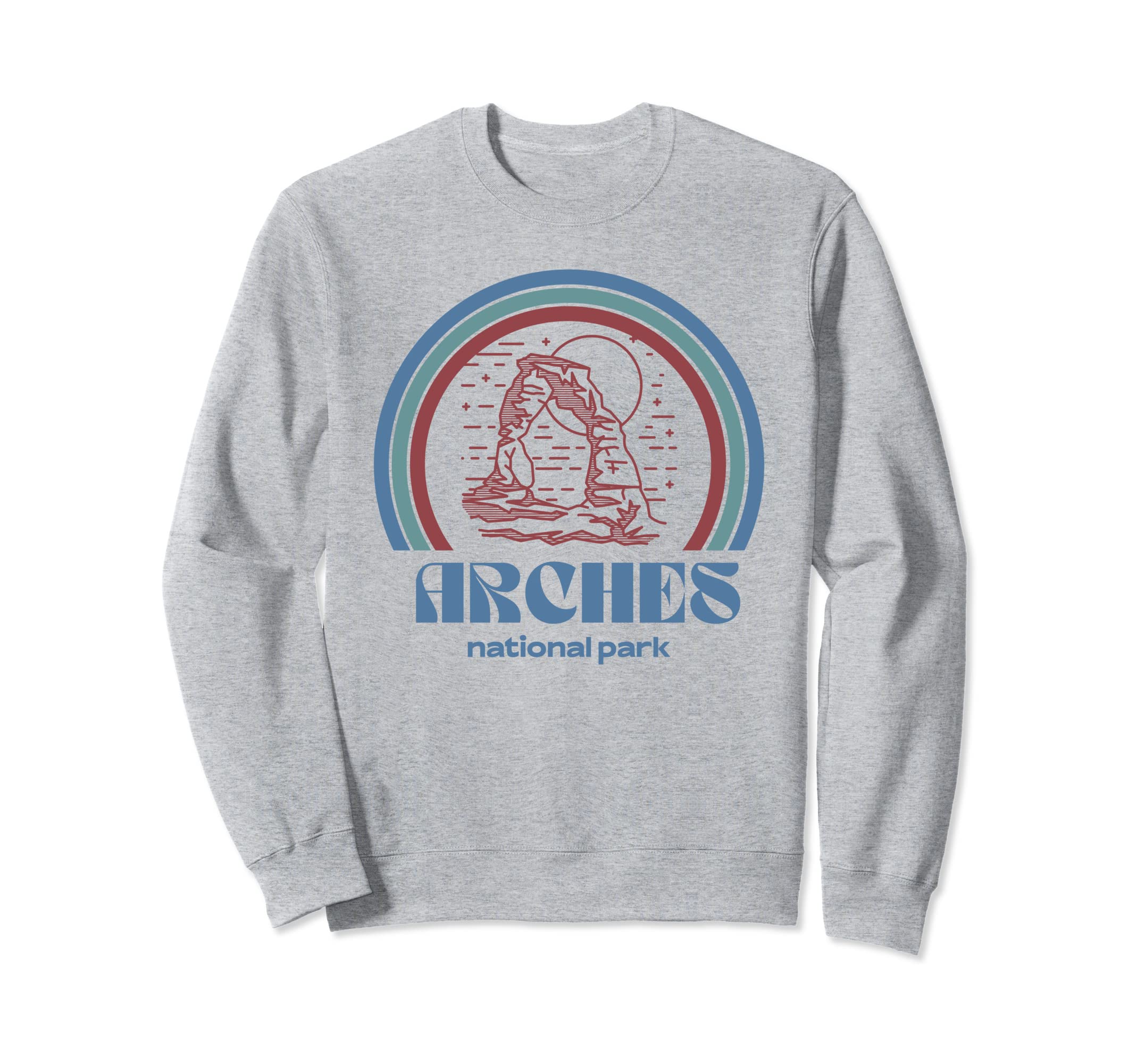 Arches National Park Outdoor Hiking Sweatshirt - Trendy Graphic for Adults - T-Shirt, Sweatshirt, Hoodie
