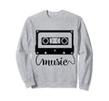 Distressed 80 S Audio Cassette Tape Sweatshirt - Streetwear Style Men Women - T-Shirt, Sweatshirt, Hoodie