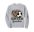 Soccer Grandma Funny Leopard Sweatshirt - Casual Everyday Wear for Adults - T-Shirt, Sweatshirt, Hoodie