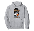 Soccer And Basketball Mom Messy Bun Busy Hoodie - Aesthetic Graphic Unisex - T-Shirt, Sweatshirt, Hoodie