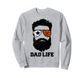 Soccer Basketball Dad Messy Sweatshirt - Casual Everyday Wear Men Women - T-Shirt, Sweatshirt, Hoodie
