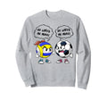 Volleyball Soccer Funny He Loves Me Sweatshirt - Aesthetic Graphic Unisex - T-Shirt, Sweatshirt, Hoodie