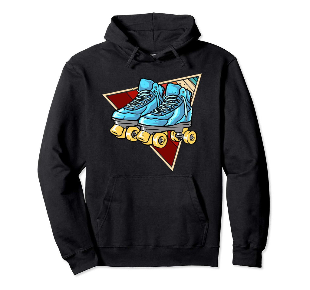 Roller Skating Theme Roller Skates 80S 70S Hoodie - Custom Art Print Unisex - T-Shirt, Sweatshirt, Hoodie