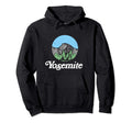 Yosemite National Park Trees Half Dome Hoodie - Minimalist Print Unisex - T-Shirt, Sweatshirt, Hoodie
