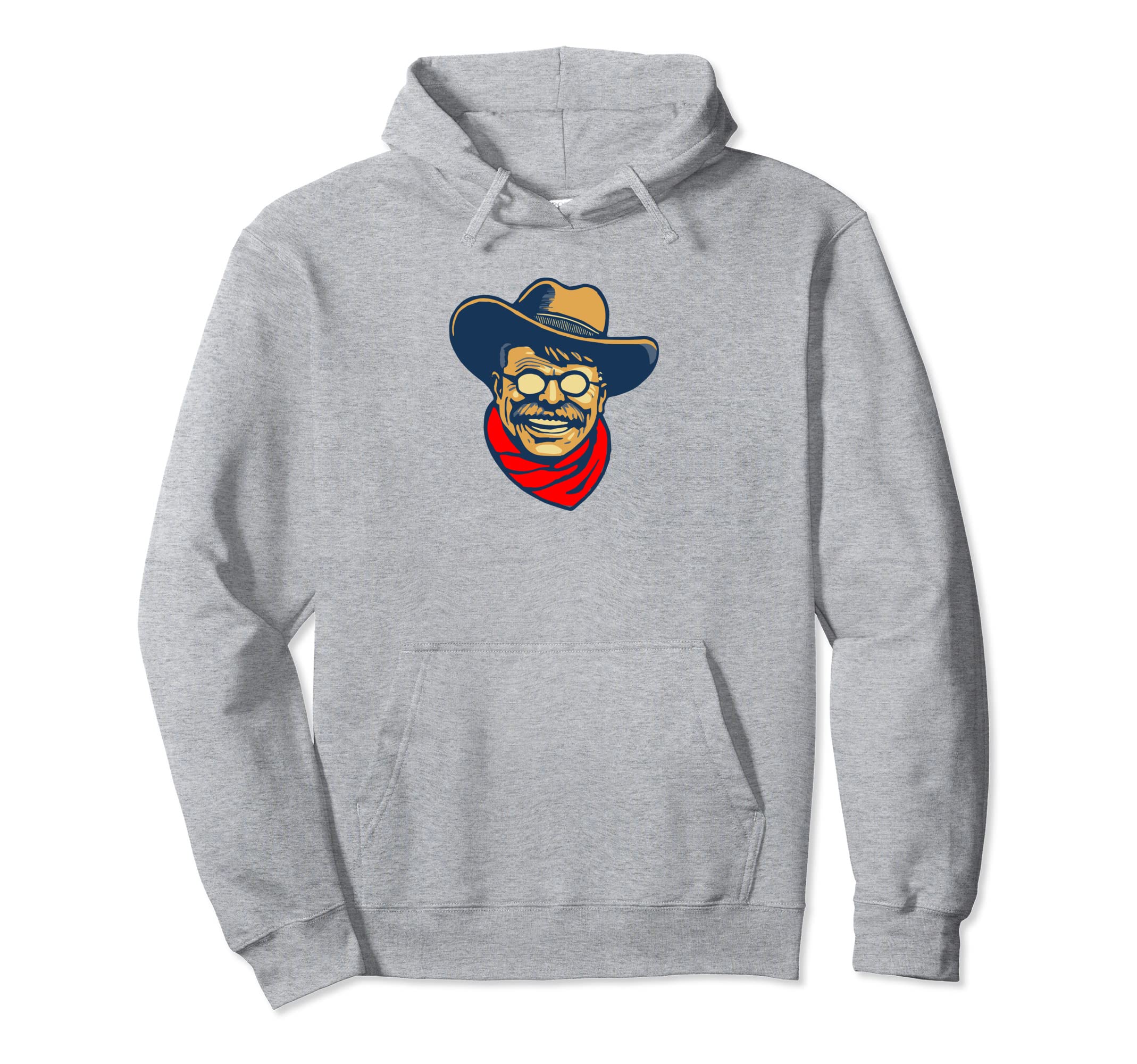 Teddy Roosevelt Rough Rider American Hoodie - Custom Art Print Unisex - T-Shirt, Sweatshirt, Hoodie